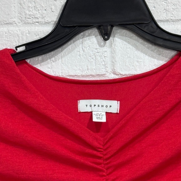 Topshop Red Backless Dress - Picture 4 of 5